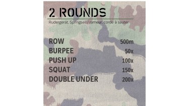 Training Ganzkörper: 2 rounds