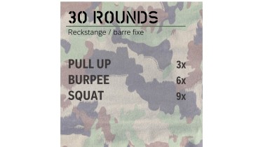 Training Ganzkörper: 30 rounds